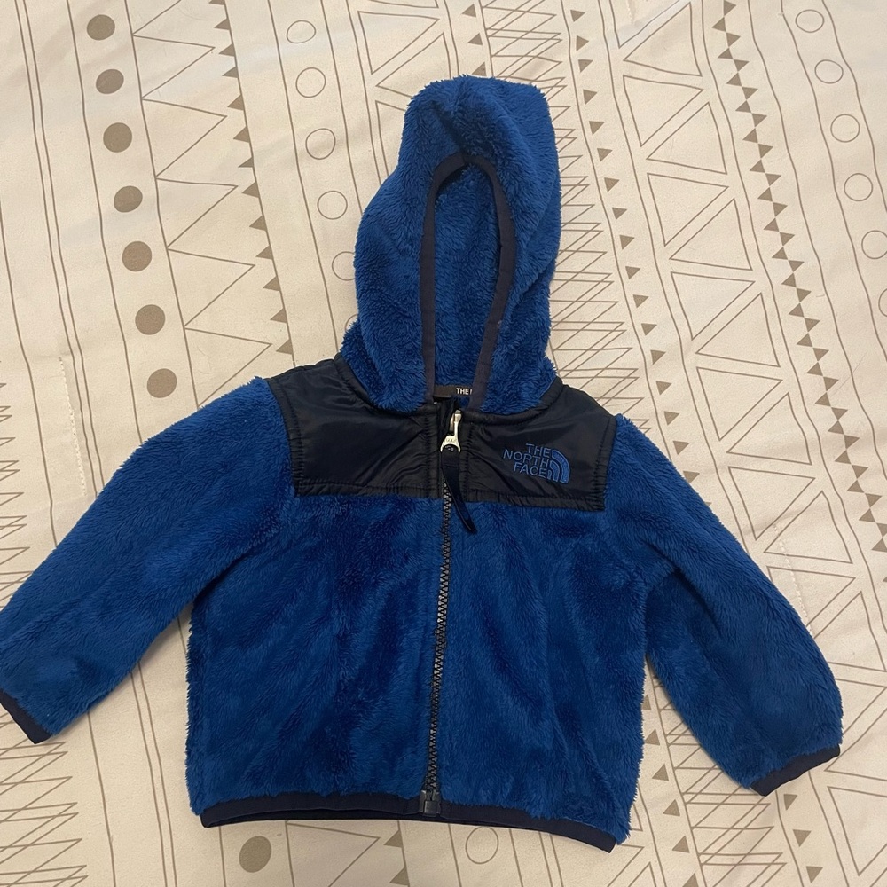 The North Face Blue Fleece Hoodie